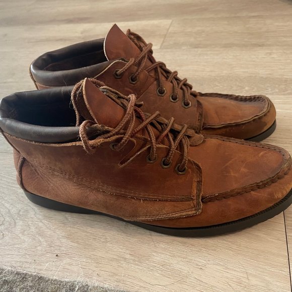 Minnetonka Shoes - Minnetonka Leather Ankle Boots - 8.5